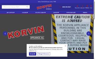 Korvin Appliance, Inc
