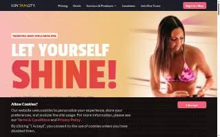 Sun Tan City of Keene website