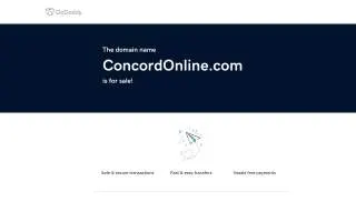 Concord Orthopaedics - Tilton website