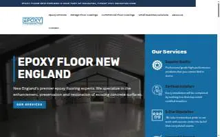 Epoxy Floor New England website