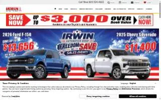 Irwin Ford Laconia website