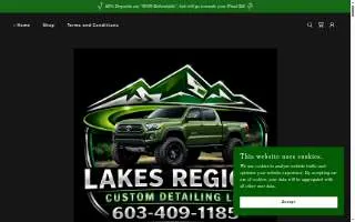 Lakes Region Custom Detailing LLC website