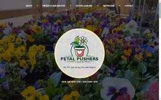 Petal Pushers Farm website