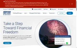 Service 1 Federal Credit Union of Neosho website