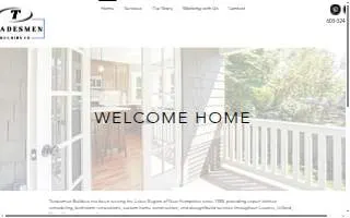 Tradesmen Builders Company website