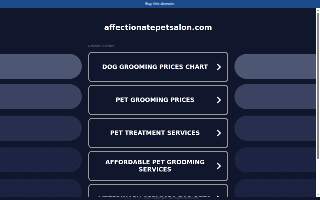 Affectionate Pet Salon
