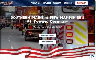 Eddie B Towing & Recovery of Lebanon website