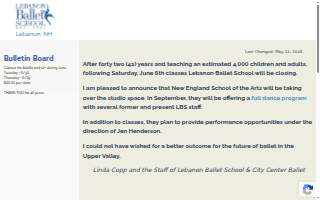 Lebanon Ballet School Inc