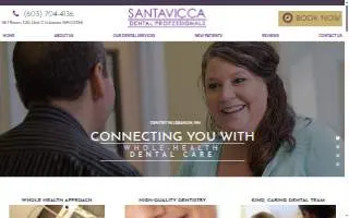 Santavicca Dental Professionals website