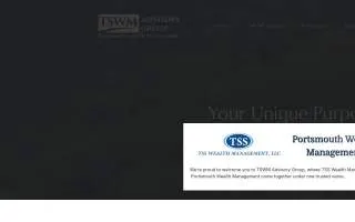 TSS Wealth Management, LLC website