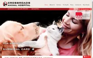 Crossroads Animal Hospital of Londonderry website