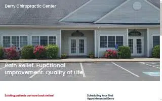 Derry Chiropractic website