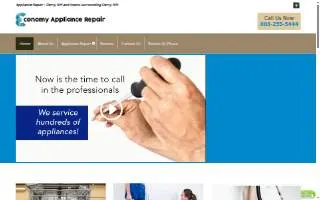 Economy Appliance Repair of Londonderry website