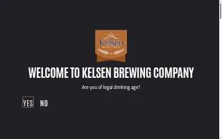 Kelsen Brewery and Taproom of Londonderry website