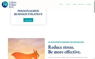 Lekas, Edgar & Co. website