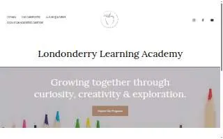 Londonderry Learning Academy website