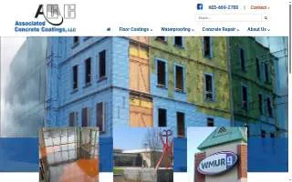Associated Concrete Coatings website