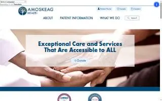 Clinic of Manchester website