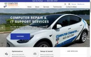 Computer Commuter PC & Apple Repair NH, LLC of Manchester website