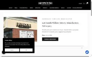 Hannoush Jewelers of Manchester website