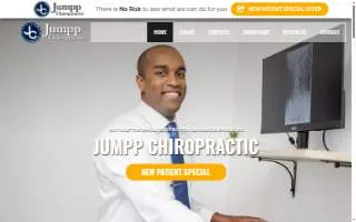 Jumpp Chiropractic website