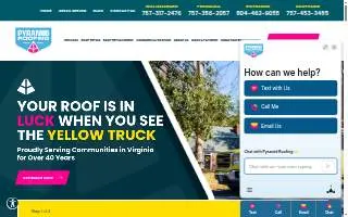 Pyramid Roofing of Manchester website