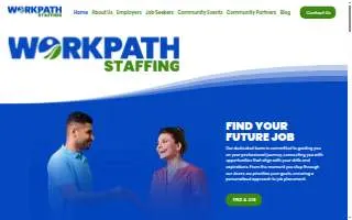 WorkPath Staffing of Manchester website