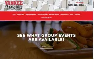 Yankee Lanes of Manchester website
