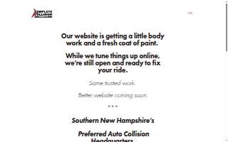 Complete Collision Repair Services, Llc. website