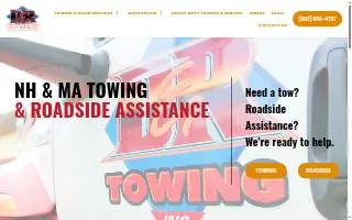 D&R Towing Inc of Merrimack website