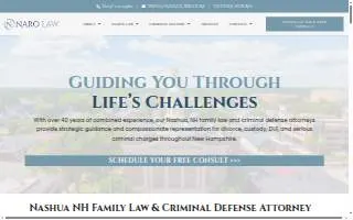Naro Law PLLC of Merrimack website