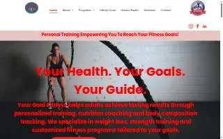 Your Goal Fitness website