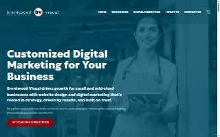 Brentwood Visual Digital Marketing website