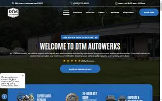 DTM Autowerks website