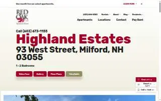 Highland Estates Apartments - A Red Oak Apartment Homes Community website