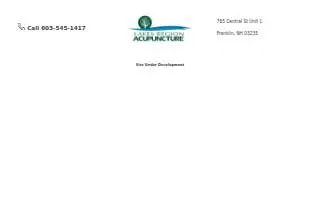 Lakes Region Acupuncture website