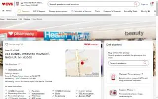CVS website