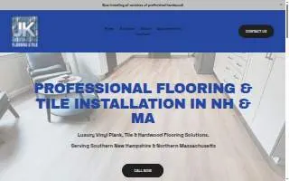 JK Flooring & Tile website