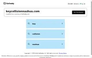 Key Collision of Nashua website