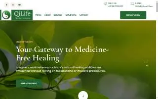 Qi of Life Acupuncture website