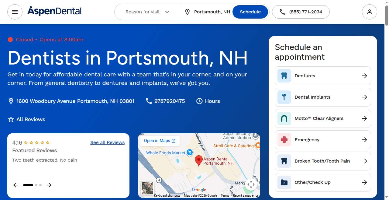 Aspen Dental - Portsmouth, NH