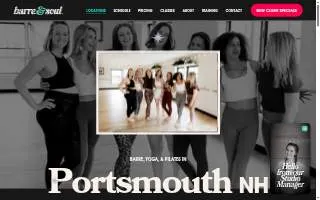 Barre & Soul — Portsmouth website