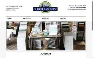 Coastal Floor Fashions website