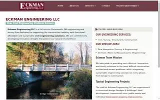 Eckman Engineering website