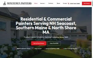 Minute Men Painters LLC website