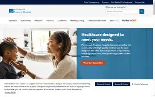Portsmouth Regional Hospital website