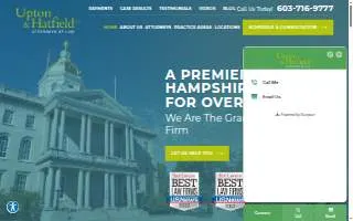 Upton & Hatfield, LLP of Portsmouth website