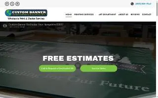 Custom Banner website