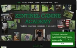 Sentinel Canine Academy of Rochester website