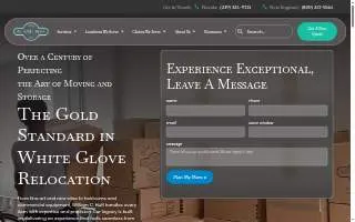 William C Huff Moving & Storage - New Hampshire of Rochester website